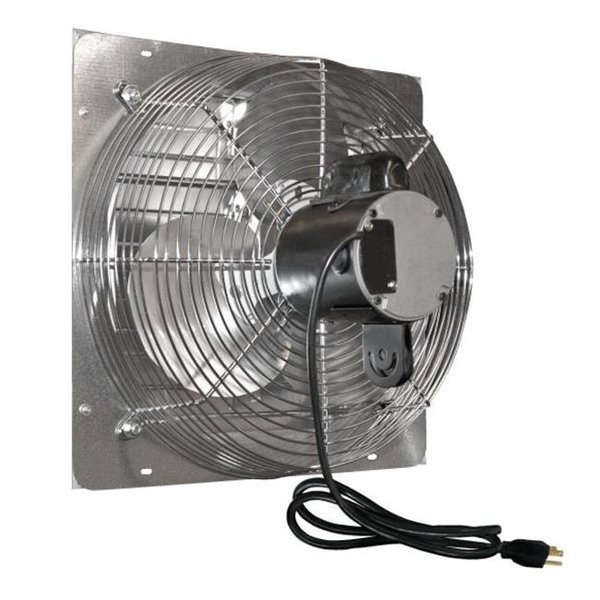 J & D Manufacturing J and D VES12C 12 In. Shutter Exhaust Fan With Cord VES12C